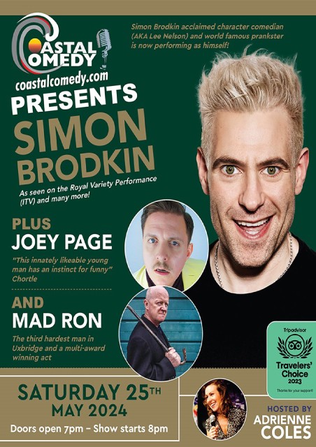 The Coastal Comedy Show with Simon Brodkin